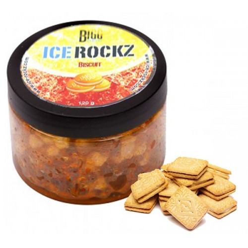 Pietre aromate pentru narghilea marca Bigg Ice Rockz cu aroma Biscuit